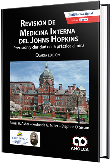 Revisión de Medicina Interna del Johns Hopkins Precisión y Claridad en la Práctica Clínica. 4 edición - (Reimpresión 2023)